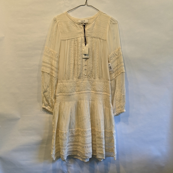 Sea New York cream dress size 2 BNWT - Picture 11 of 11
